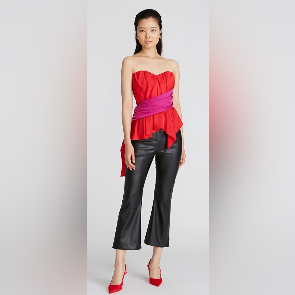 NWT Amur sz 2 Matilda Color Block Bustier